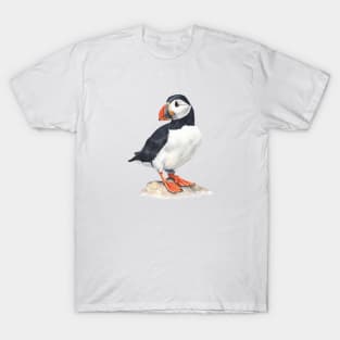 Puffin bird art. T-Shirt